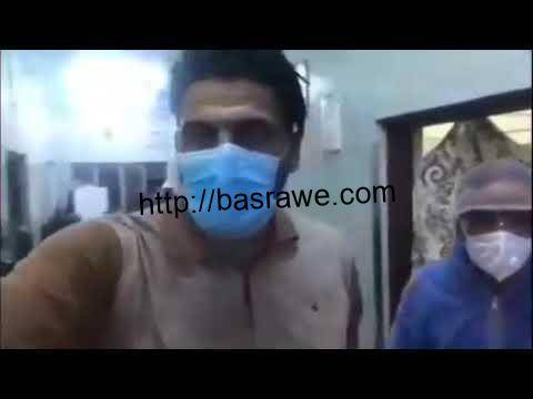 جولة في مستشفى مرجان في "مدينة الحلة" حيث اكتضاظ المستشفى بمئات المصابين بفيروس كورونا