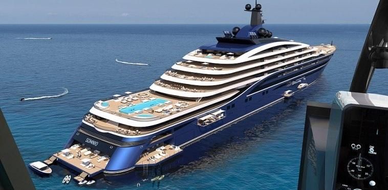 خبر أكبر يخت في العالم يعرض شققاً للبيع بأسعار تبدأ من 11.3 مليون دولار