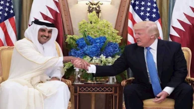 أمير قطر وترامب يتباحثان حول مستجدات الشرق الأوسط هاتفياً