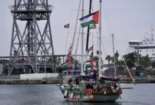إسرائيل تعلن عن ترحيل الناشطين الأجانب من أسطول الصمود