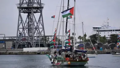 إسرائيل تعلن عن ترحيل الناشطين الأجانب من أسطول الصمود