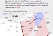 إيران تُصدر خارطة جديدة لتنظيم حركة الملاحة في مضيق هرمز