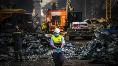 استشهاد 4 مسعفين لبنانيين جراء غارة إسرائيلية على حناويه