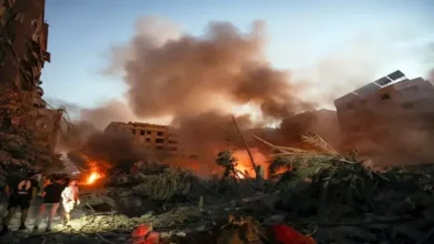 استشهاد 9 بينهم طفلان جراء غارات إسرائيلية على جنوب لبنان