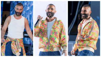 الجمهور ينتقد أحمد سعد بسبب إطلالته الغريبة في حفل الغردقة