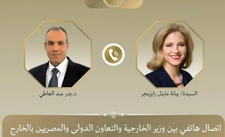 النمسا تبرز دور مصر في تهدئة التوترات بالشرق الأوسط