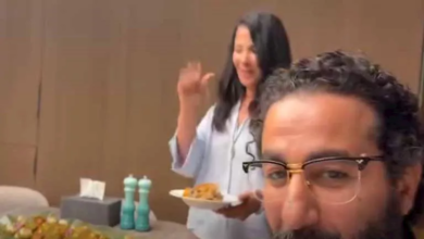 تركي آل الشيخ يستضيف أحمد حلمي ومنى زكي في "عزومة" مميزة