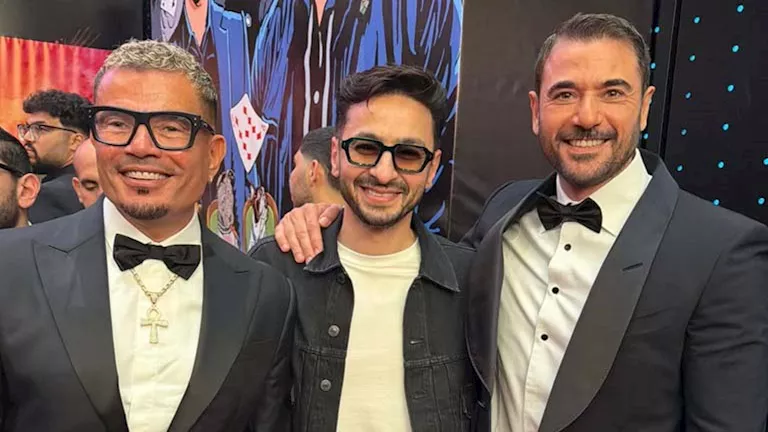 حمادة هلال يهنئ الهضبة وعز بفيلم 7Dogs: "أفضل فيلم لهذا العام"