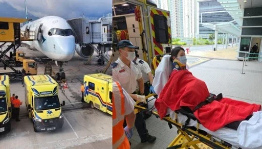 دقيقتان من الفوضى: طائرة «كاثاي باسيفيك» تتعرض لحادث يصيب 10 ركاب ومضيفين