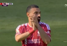 صلاح يتألق ويقود الريدز للتأهل إلى دوري الأبطال في مباراة برنتفورد