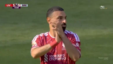 صلاح يتألق ويقود الريدز للتأهل إلى دوري الأبطال في مباراة برنتفورد