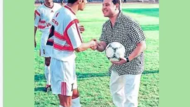 صورة نادرة لـ هاني شاكر في الملعب وتعليق سهير جودة على مباراة الزمالك