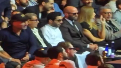 عمرو دياب وتركي آل الشيخ وجيسون ستاثام في نزال "Glory in Giza"
