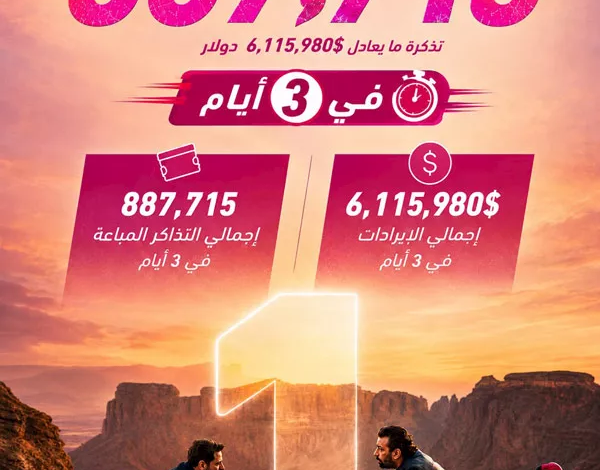 فيلم 7Dogs يحقق 6 ملايين دولار و887 ألف تذكرة خلال 3 أيام عربيًا