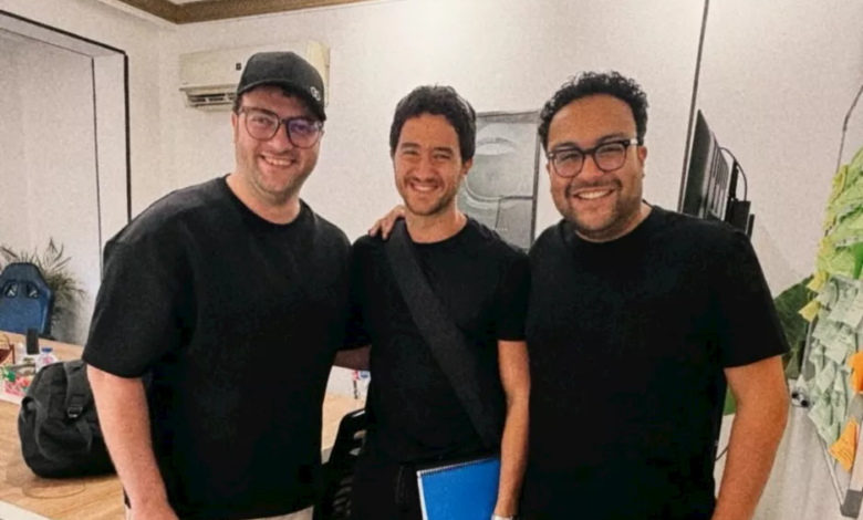 كواليس فيلم "باسط للعضلات" مع أحمد مالك وميشيل ميلاد