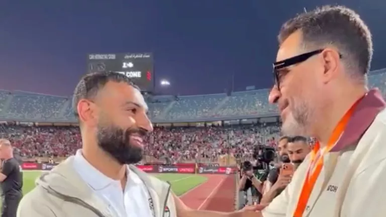 ماجد المصري يشارك فيديو مع محمد صلاح: "من أجدع وأنضف الناس"