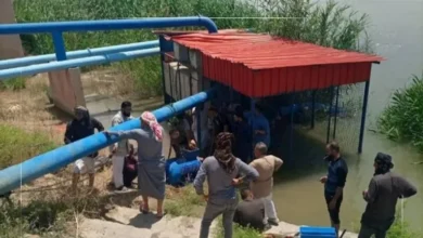 محطات مياه دير الزور في سوريا تتوقف عن الخدمة جراء فيضان الفرات