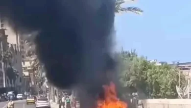 مستوطنون يحرقون مركبة فلسطينية في خربة مسعود بالضفة الغربية