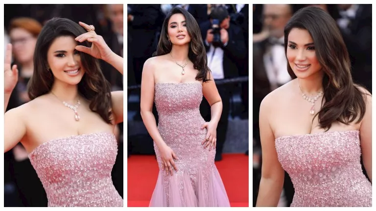 هدى الإتربي تتألق في مهرجان كان السينمائي الدولي 2023