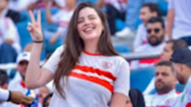 هنادي مهنا تحتفل بفوز الزمالك بالدوري بالطبلة (فيديو)
