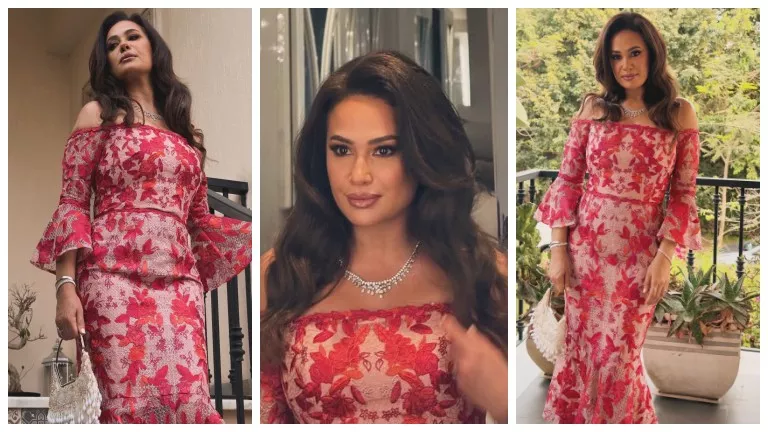 هند صبري تتألق بفستان أحمر في أحدث إطلالة لها (صور)