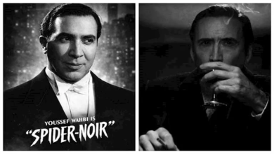 يوسف وهبي يتصدر التريند بفضل نيكولاس كيدج و"Spider-Noir"