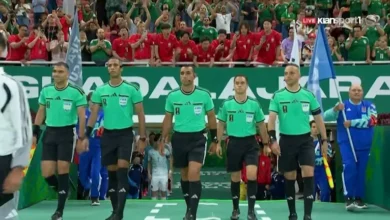 10 صور للحكم أمين عمر في مباراة التشيك وكوريا الجنوبية بكأس العالم 2026