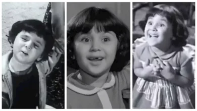 15 صورة لإكرام عزو، طفلة السينما المصرية التي غنت لها شادية مرتين