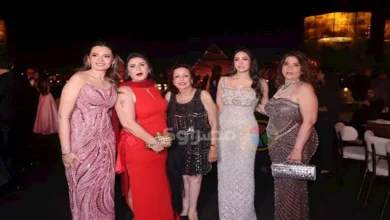25 صورة توثق حضور نجوم الفن والإعلام في زفاف ابنة شقيق عماد زيادة