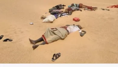 "50 شخصاً يفقدون حياتهم بسبب العطش في الصحراء الكبرى" 4 "50 شخصاً يفقدون حياتهم بسبب العطش في الصحراء الكبرى"