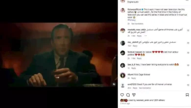 أحمد الفيشاوي: مسلسل "Spider- Noir" فريد من نوعه ولم أشاهد مثله من قبل