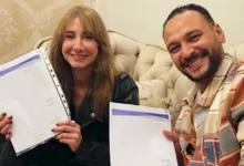 أحمد خالد صالح ودياموند بو عبود وشيرين في فيلم "أكون" الجديد