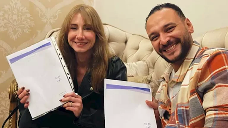 أحمد خالد صالح ودياموند بو عبود وشيرين في فيلم "أكون" الجديد