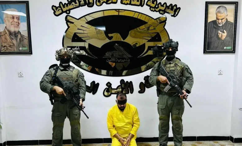 أمن الحشد الشعبي يطيح بأحد الأهداف البارزة المطلوبة للقضاء العراقي