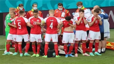 إريكسن: بدأت رحلة التعافي بعد الأزمة الصحية أمام أوكرانيا