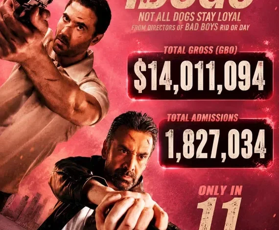 إيرادات فيلم 7Dogs تتجاوز 14 مليون دولار خلال 11 يوماً فقط 1 إيرادات فيلم 7Dogs تتجاوز 14 مليون دولار خلال 11 يوماً فقط