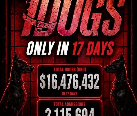 إيرادات فيلم Dogs7 تتجاوز 16.4 مليون دولار قبل عرضه عالميًا