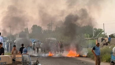 احتجاجاً على سوء تجهيز الكهرباء.. قطع الطريق السياحي بين الديوانية والسدير