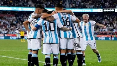 الأرجنتين تتقدم على الجزائر 1-0 وميسي يسجل الهدف الأول