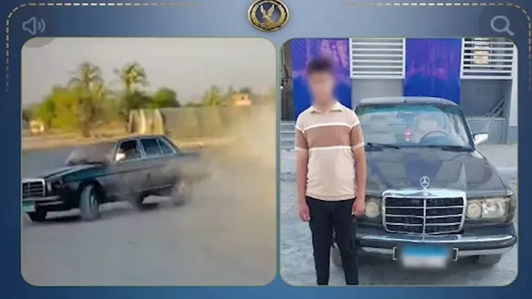 الأمن في سوهاج يضبط طالباً قام بأداء حركات استعراضية بسيارة شقيقه لزيادة المشاهدات