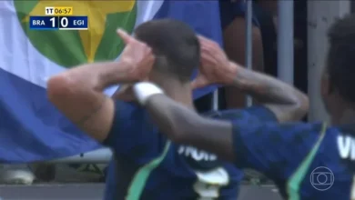 البرازيل تسجل هدفها الأول في مرمى مصر (فيديو) 2 البرازيل تسجل هدفها الأول في مرمى مصر (فيديو)