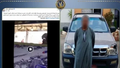 الداخلية تضبط سائق "ربع نقل" بعد دهسه قائد دراجة نارية في الأقصر وفراره من الموقع
