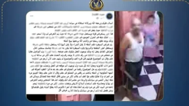 الداخلية توضح تفاصيل فيديو "تهديد شرطي لجاره" بسبب خلاف ميراث قديم في المعصرة