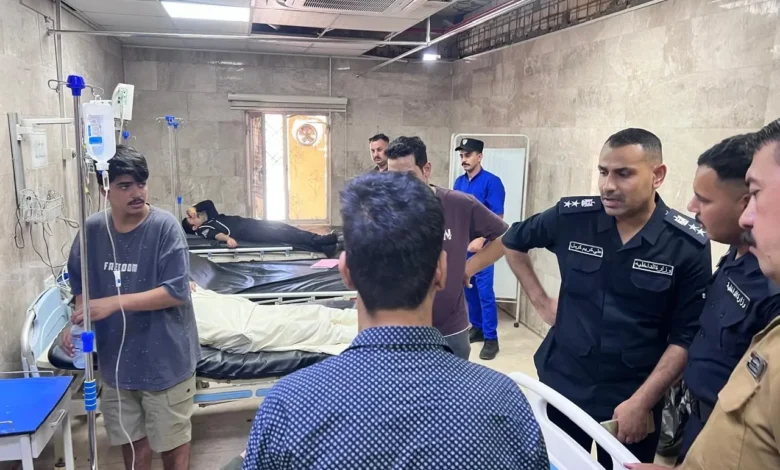 الدفاع المدني يسيطر على حريق في حي الجهاد ببغداد وينقذ شخصين
