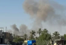 الدفاع: انفجار بمستودع عتاد للحشد الشعبي في معسكر المنصورية دون خسائر