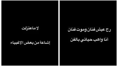 الشامي يوضح موقفه من اعتزال الفن بعد إلغاء حفله في ليبيا