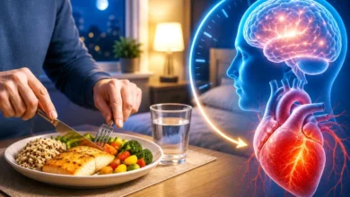 العشاء المبكر: سر لصحة القلب وتعزيز الذاكرة