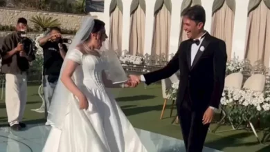 الفنانة ياسمين سمير تحتفل بزفافها بحضور نجوم الفن - صور مميزة