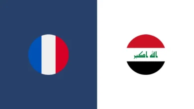 القنوات الناقلة لمباراة فرنسا والعراق في كأس العالم 2026 وكيفية مشاهدتها عبر الإنترنت 9 القنوات الناقلة لمباراة فرنسا والعراق في كأس العالم 2026 وكيفية مشاهدتها عبر الإنترنت
