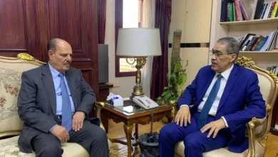 اللامي ووزير الإعلام المصري يناقشان استضافة بغداد لمؤتمر اتحاد الصحفيين العرب